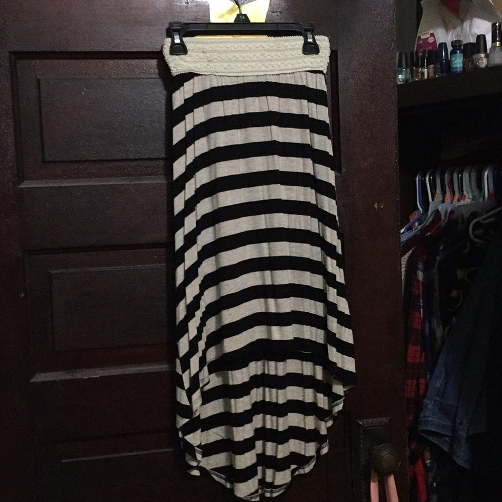 Black and White Skirt